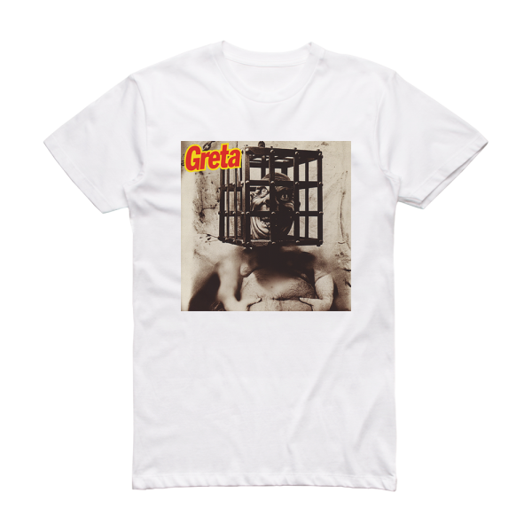 Greta No Biting Album Cover T-Shirt White