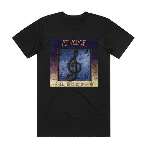 At Vance No Escape Album Cover T-Shirt Black