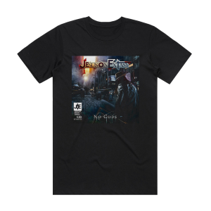 Jesus on Extasy No Gods Album Cover T-Shirt Black