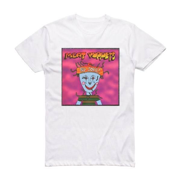 Meat Puppets No Joke Album Cover T-Shirt White