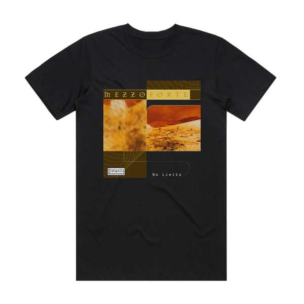 Mezzoforte No Limits 1 Album Cover T-Shirt Black