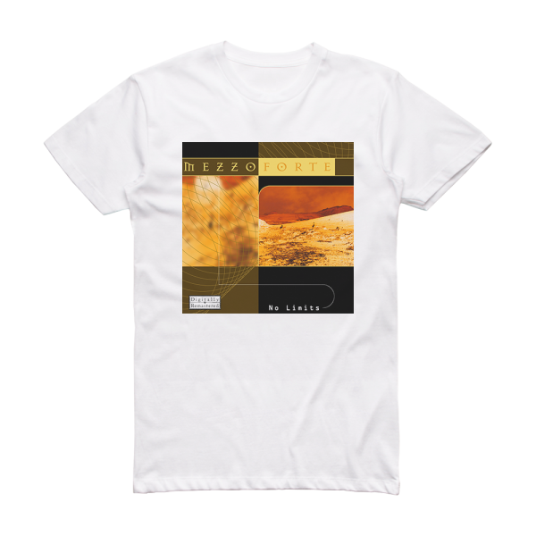 Mezzoforte No Limits 1 Album Cover T-Shirt White