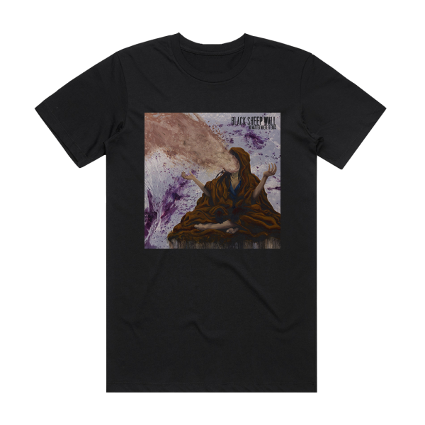 Black Sheep Wall No Matter Where It Ends Album Cover T-Shirt Black