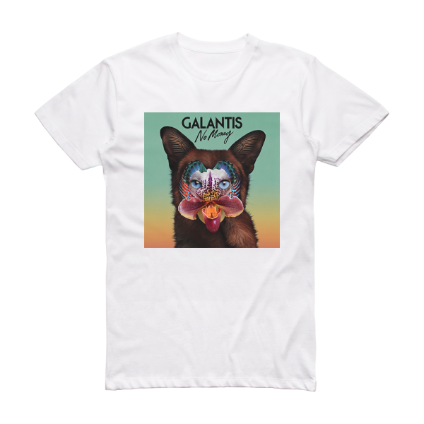 Galantis No Money Album Cover T-Shirt White