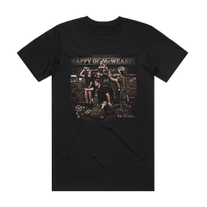Happy Ol McWeasel No Offence Album Cover T-Shirt Black