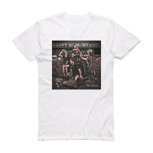 Happy Ol McWeasel No Offence Album Cover T-Shirt White