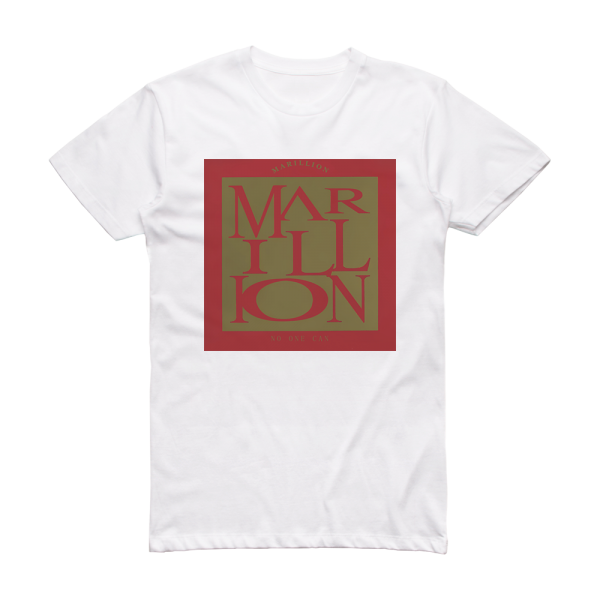 Marillion No One Can Album Cover T-Shirt White