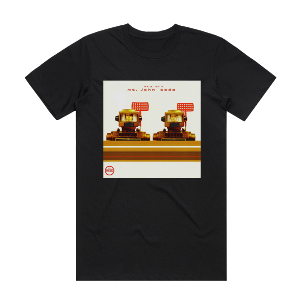 Ms John Soda No P Or D Album Cover T-Shirt Black