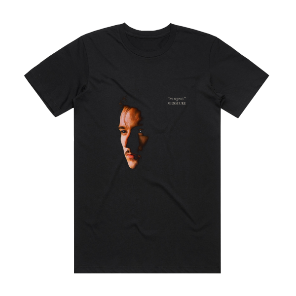 Midge Ure No Regrets Album Cover T-Shirt Black