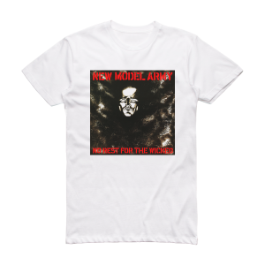 New Model Army No Rest For The Wicked Album Cover T-Shirt White