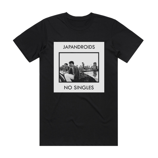 Japandroids No Singles Album Cover T-Shirt Black