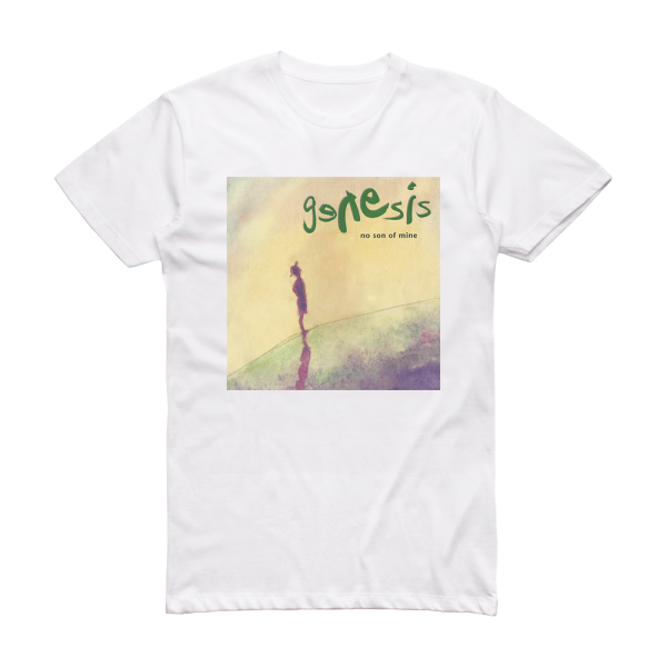 Genesis No Son Of Mine Album Cover T-Shirt White