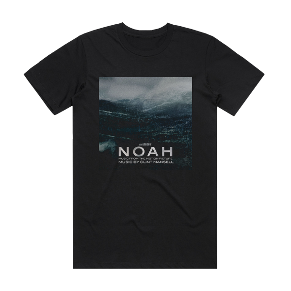 Clint Mansell Noah Music From The Motion Picture Album Cover T-Shirt Black