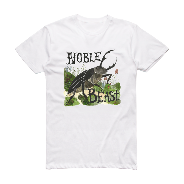 Andrew Bird Noble Beast 1 Album Cover T-Shirt White