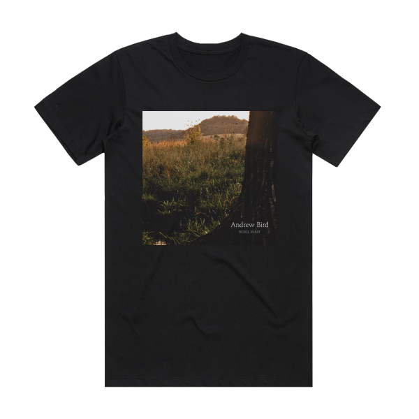 Andrew Bird Noble Beast 2 Album Cover T-Shirt Black