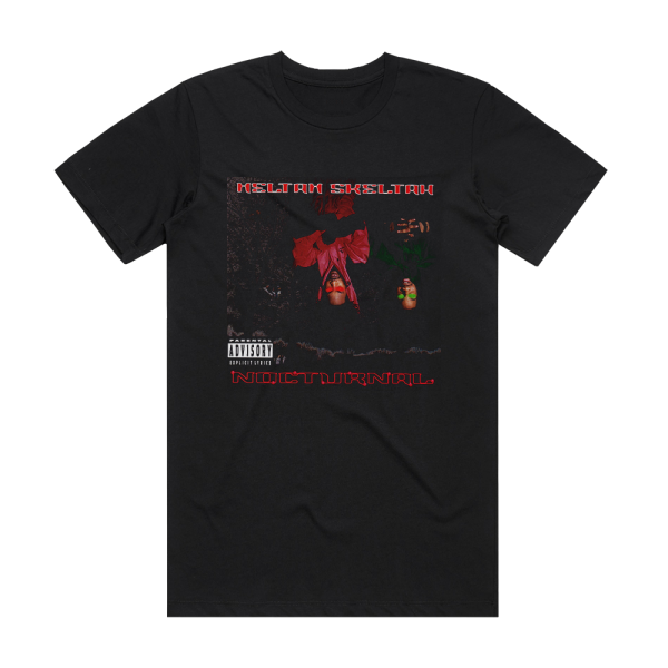 Heltah Skeltah Nocturnal Album Cover T-Shirt Black