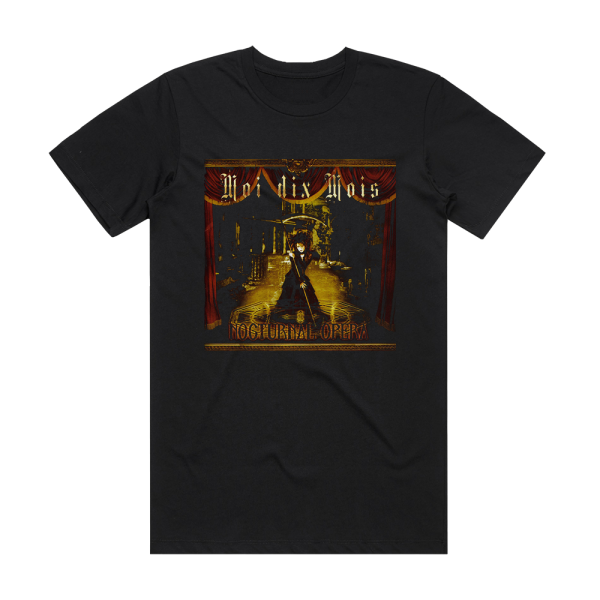 Moi dix Mois Nocturnal Opera Album Cover T-Shirt Black