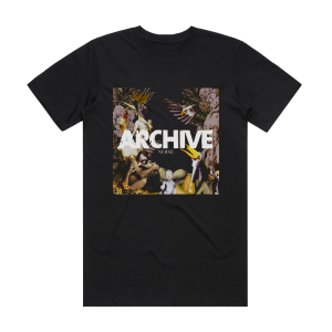 Archive Noise Album Cover T-Shirt Black