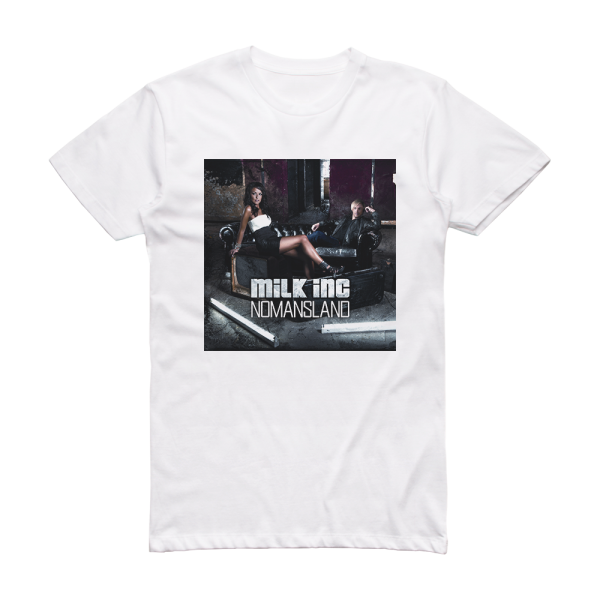 Milk Inc Nomandsland Album Cover T-Shirt White