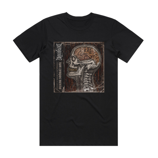 Deathbound Non Compos Mentis A Momentary Loss Of Muscular Co Ordination Album Cover T-Shirt Black
