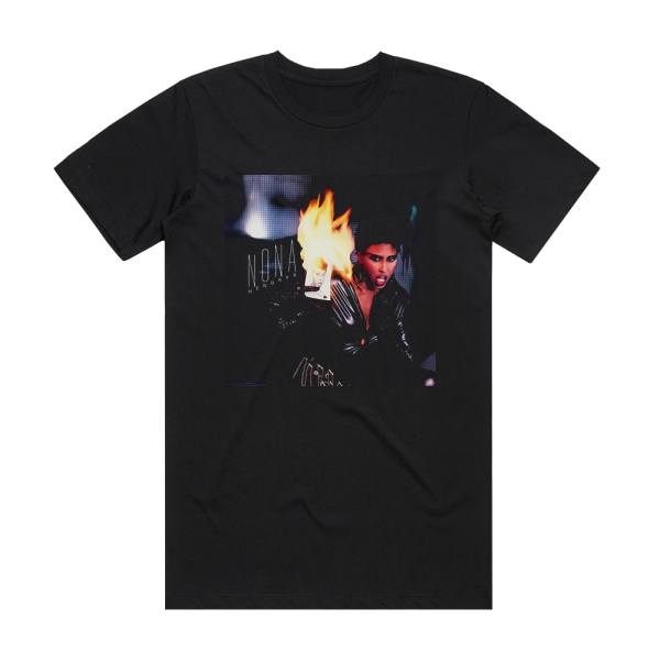 Nona Hendryx Nona Album Cover T-Shirt Black