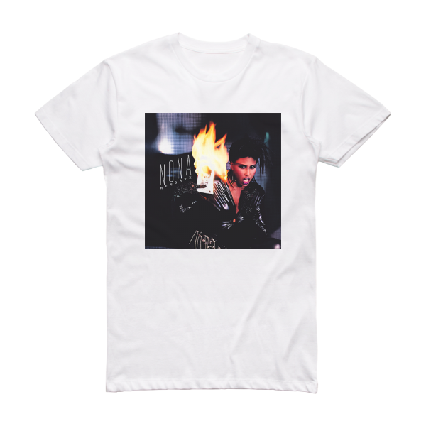Nona Hendryx Nona Album Cover T-Shirt White