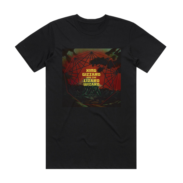 King Gizzard and the Lizard Wizard Nonagon Infinity Album Cover T-Shirt Black