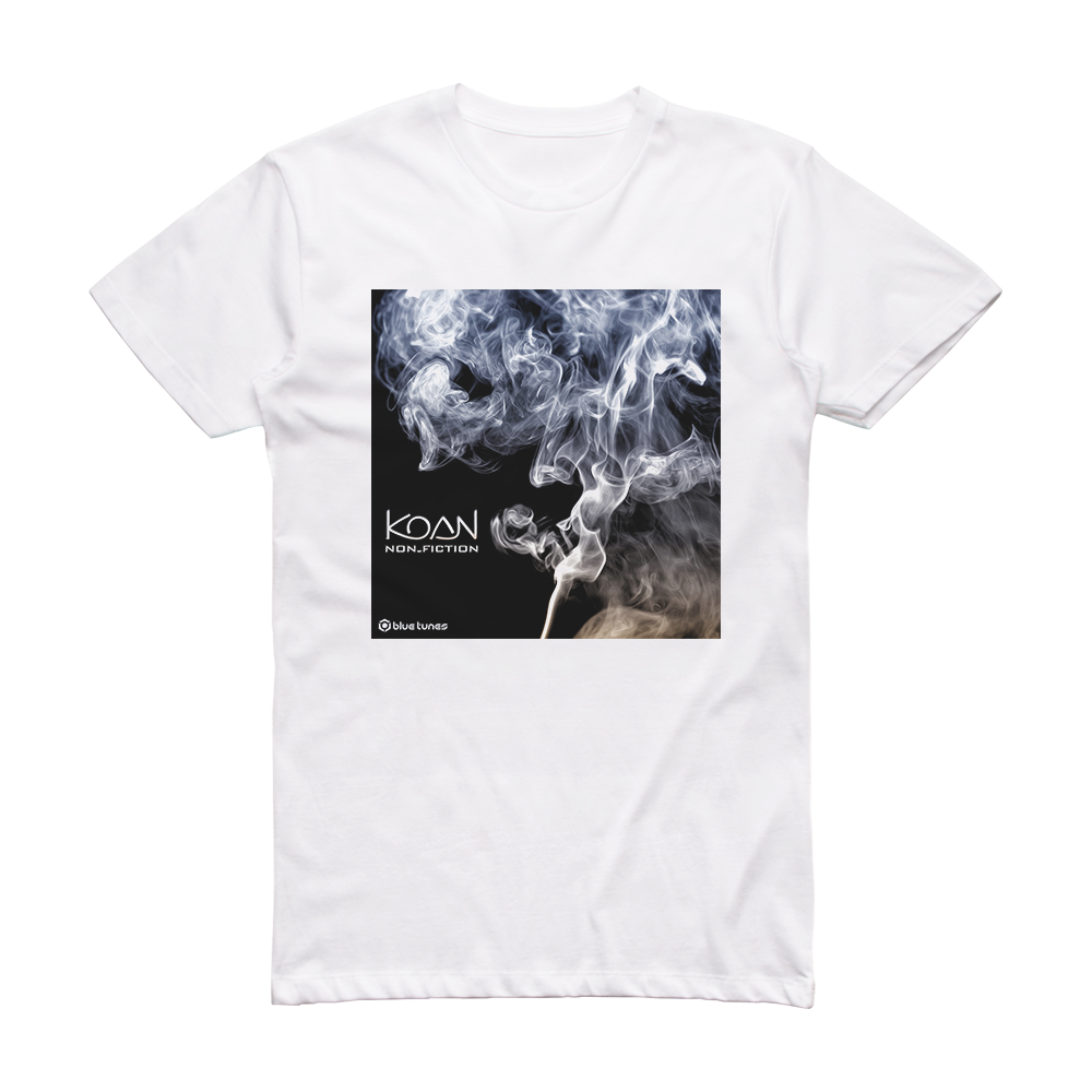 Koan Nonfiction Album Cover T-Shirt White