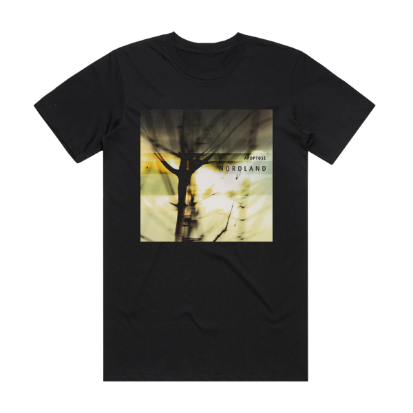 Apoptose Nordland Album Cover T-Shirt Black