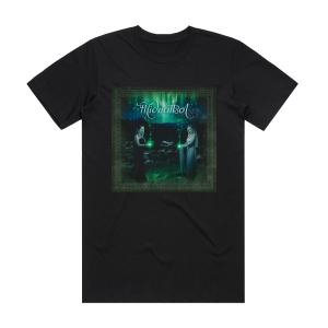 Midnattsol Nordlys Album Cover T-Shirt Black