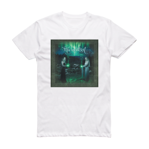 Midnattsol Nordlys Album Cover T-Shirt White