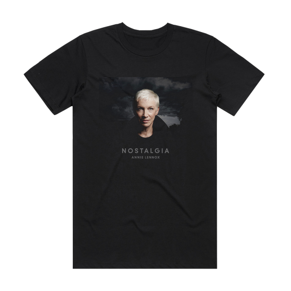 Annie Lennox Nostalgia Album Cover T-Shirt Black