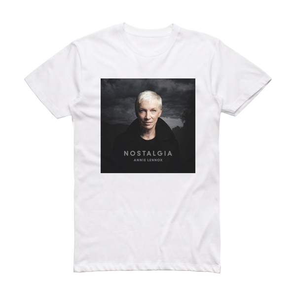 Annie Lennox Nostalgia Album Cover T-Shirt White