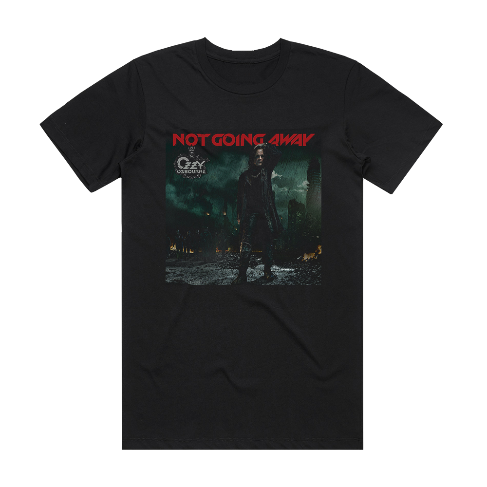 Ozzy Osbourne Not Going Away Album Cover T-Shirt Black – ALBUM COVER T ...
