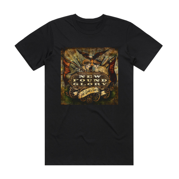 New Found Glory Not Without A Fight Album Cover T-Shirt Black