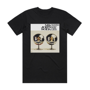 Ms John Soda Notes And The Like Album Cover T-Shirt Black