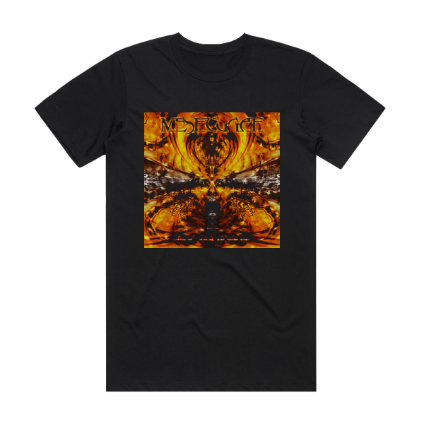 Meshuggah Nothing Album Cover T-Shirt Black