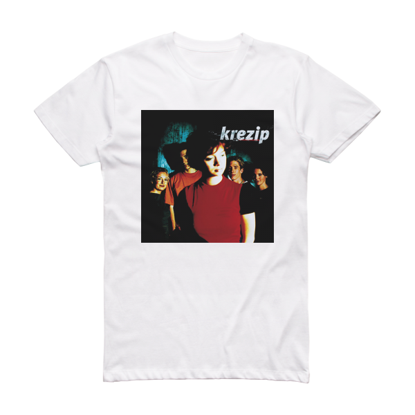 Krezip Nothing Less Album Cover T-Shirt White