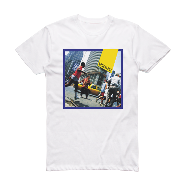 Claude Nougaro Nougayork Album Cover T-Shirt White