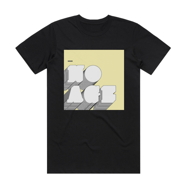 No Age Nouns Album Cover T-Shirt Black