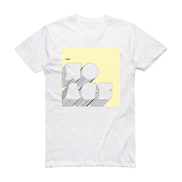 No Age Nouns Album Cover T-Shirt White