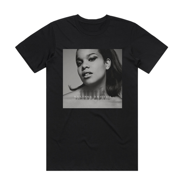 Melissa NKonda Nouveaux Horizons Album Cover T-Shirt Black