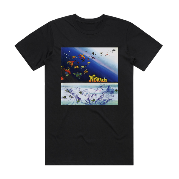 Novalis Novalis Album Cover T-Shirt Black