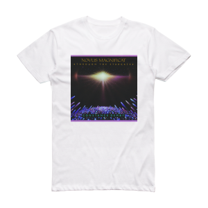 Constance Demby Novus Magnificat Through The Stargate Album Cover T-Shirt White