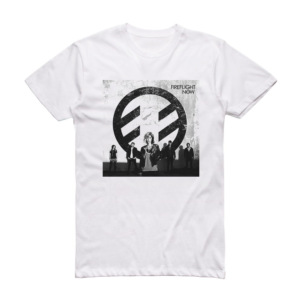 Fireflight Now Album Cover T-Shirt White – ALBUM COVER T-SHIRTS