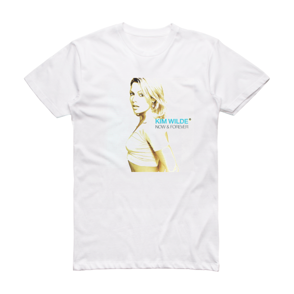 Kim Wilde Now Forever Album Cover T-Shirt White