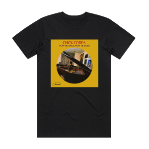 Chick Corea Now He Sings Now He Sobs Album Cover T-Shirt Black