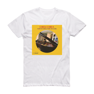 Chick Corea Now He Sings Now He Sobs Album Cover T-Shirt White