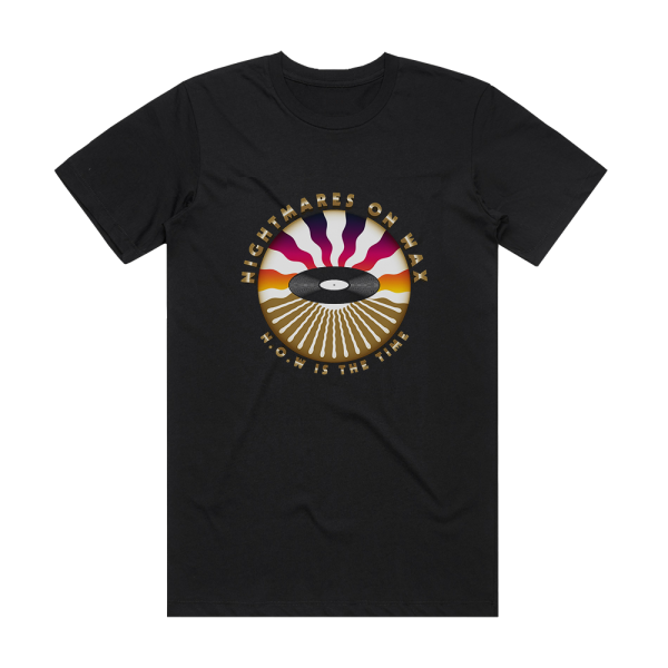 Nightmares on Wax Now Is The Time 2 Album Cover T-Shirt Black