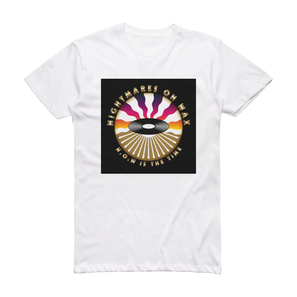 Nightmares on Wax Now Is The Time 2 Album Cover T-Shirt White